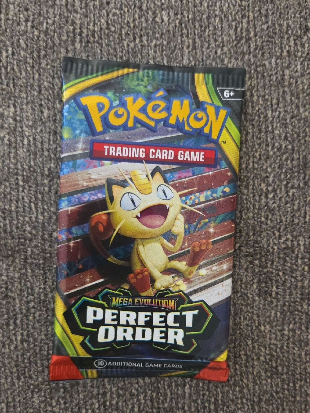 Pokémon TCG Perfect Order Mega Evolution Booster Pack (English, 10 Cards)